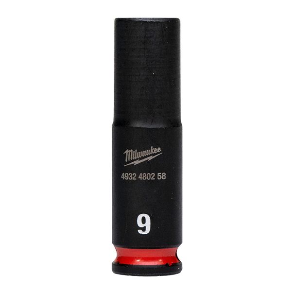 Dugókulcs 1/4" - Hatlapfejű 9 mm SHOCKWAVE™ kiterjesztett Milwaukee /4932480258/