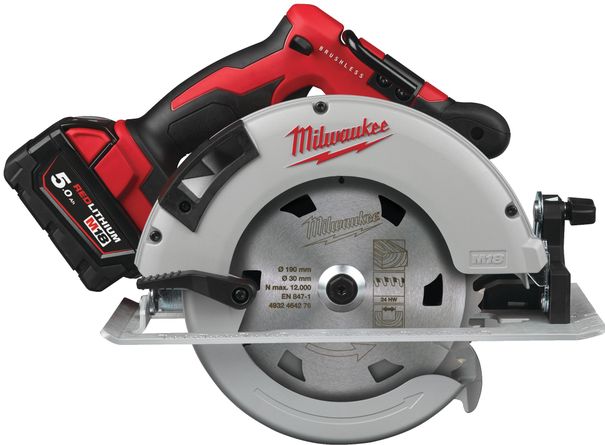 Körfűrész fához és műanyaghoz 66mm AKU Milwaukee M18BLCS66-502X /4933464590/