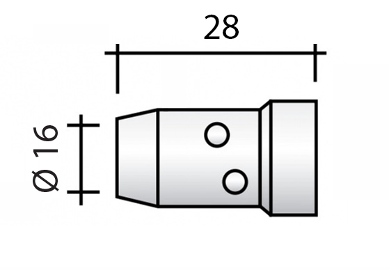 Gázelosztó (diffúzor) 500A /ME0579/030.0190-ZVAR/ kerámia