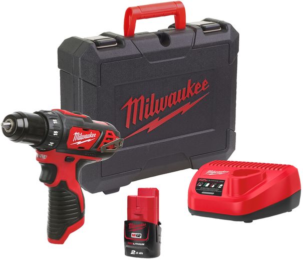 Akkus ütvefúró Milwaukee - kompakt M12™ BDD-201C /4933479439/