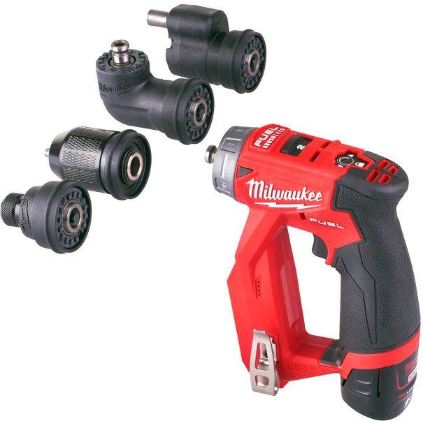 Ütés nélküli fúró AKU cserélhető kalapács Milwaukee M12™ FDDXKIT-202X /4933464979/