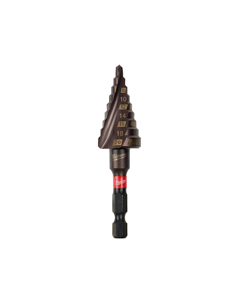 Vrták stupňovitý SHOCKWAVE™ Impact Duty™ 4-20mm Milwaukee /48899263/